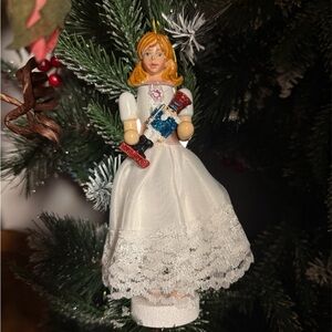 Hollywood’s Nutcracker’s - Elegant White Nutcracker Ornament